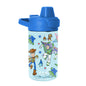 Simple Modern Peppa Pig Kids Tritan Plastic Summit Water Bottle | 12 oz BPA-Free Cup with Covered Leak Proof Straw Lid for Girls, Toddlers | Bubbles