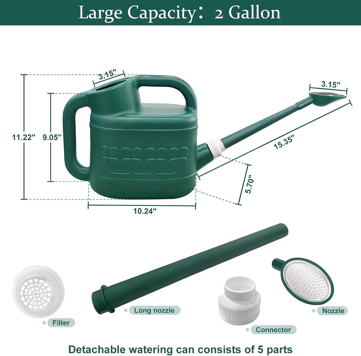 2 Gallon Watering Can: A Game-Changer for Gardening Enthusiasts