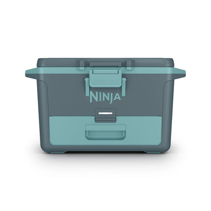 Ninja FrostVault 50qt Hard Cooler with Dry Zone | Integrated Fridge-Temp Dry Storage Drawer | Premium Heavy-Duty Insulated Cooler | Keeps Ice Cold for Days | Spanish Moss | FB151GN1