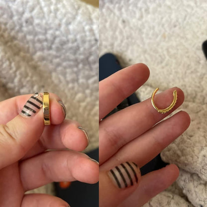 MODRSA Bauchnabelringe Chirurgenstahl Bauchnabelpiercing für Frauen Bauchnabelschmuck Silber Bauchnabelring Diamant