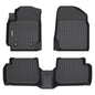 GINOWY-Floor Mats for Toyota 4Runner 1996-2002,1st+2nd Row,TPE All Weather Car Mats Custom Fit Rubber Floor Liners Car Accessories for Toyota 4Runner