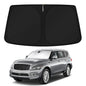 KUST Windshield Sun Shade for 2017-2026 Tesla Model Y/Model 3 Sunshade Accessories (Fit 2025-2026 Model Y Juniper / 2024 Model 3 Highland) Upgraded Foldable Sunshade, Blocks UV Rays Keep Car Cool