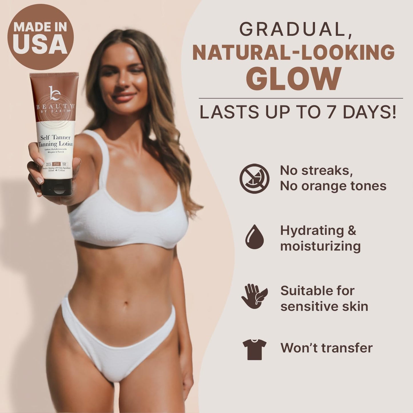Beauty by Earth Self Tanner: A Natural Glow Made Easy