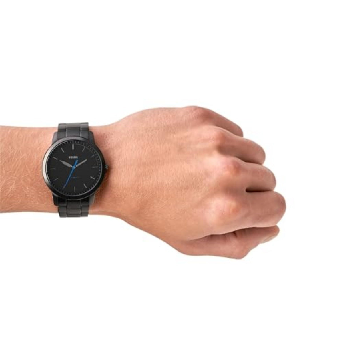 Fossil Men's Minimalist Quartz Stainless Steel Three-Hand Watch for Men