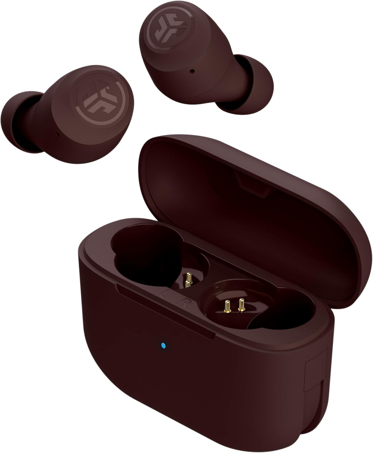 JLab, Go Air Pop+ Tones, True Wireless Earbuds, Bluetooth, IPX4, Dual Connect, EQ3 Sound, 4975 C
