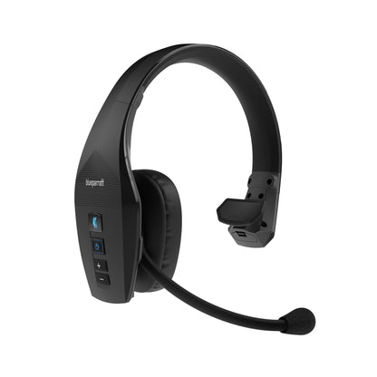 BlueParrott B350-XT Noise Cancelling Bluetooth Headset – Updated Design with Industry Leading Sound and Improved Comfort, Hands-Free Headset with Expanded Wireless Range and IP54-Rated Protection