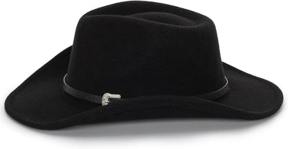 Cowboyhut für Jungen Mädchen Western Filzhut Fedora für Kinder 3-6 Jahre