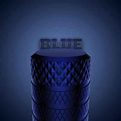 CKAuto Tire Valve Stem Cap, Black, 4 pcs/Pack, Anodized Aluminum Valve Stem Cap Set, Corrosion Resistant, Ideal for Cars, Trucks, and Bicycles