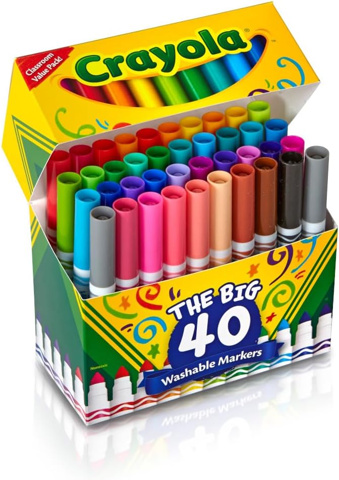 Crayola Ultra Clean Washable Markers: A Game-Changer for Kids' Art Projects