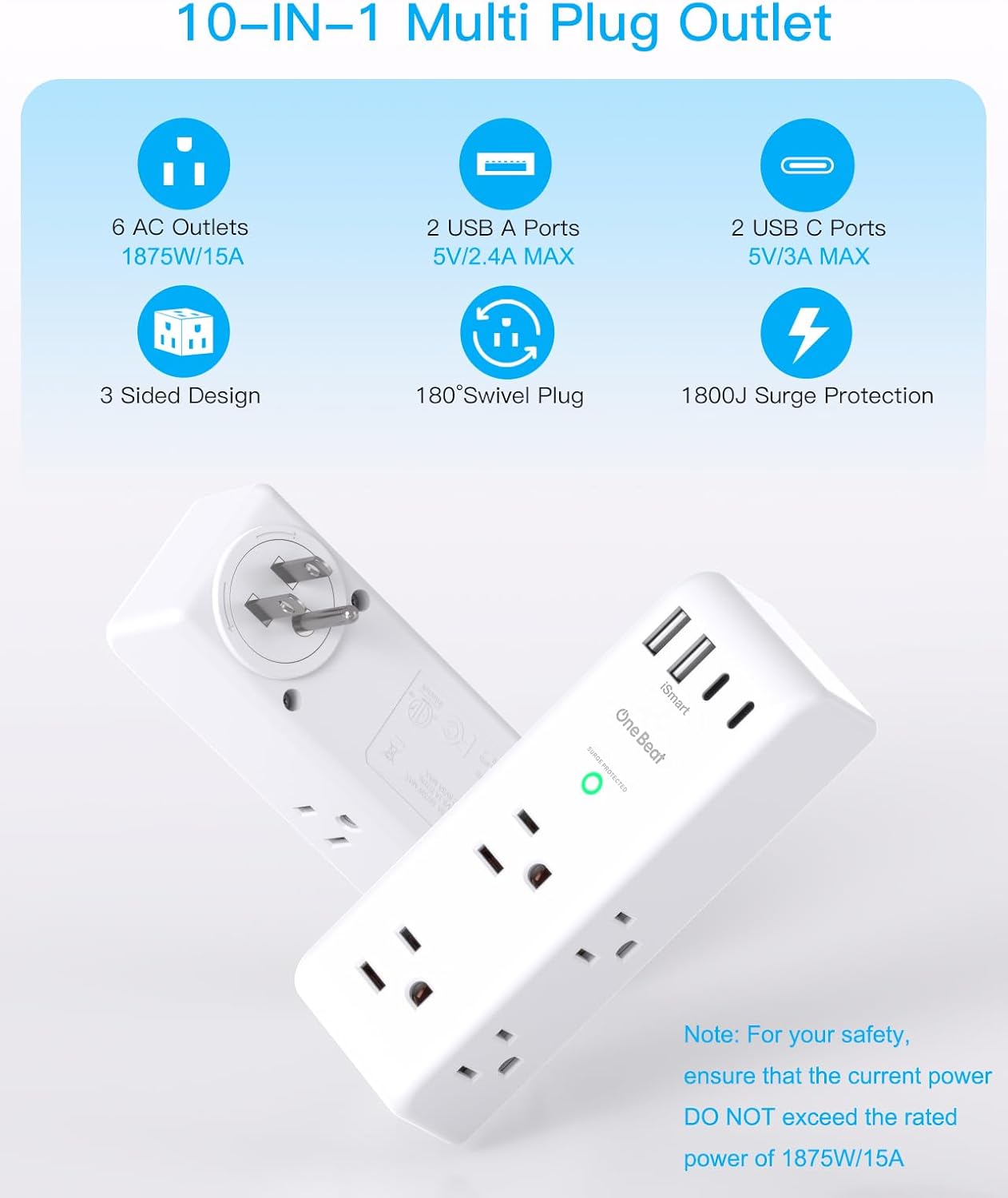 Surge Protector Outlet Extender: A Game-Changer for Your Home and Office