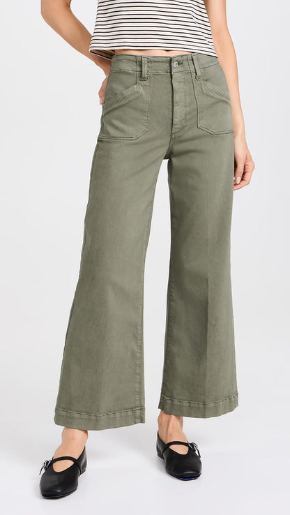 PAIGE Women's Anessa Welt Utility Pocket Pants Review