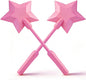 2 Pack 3D Printed Wand Tap to Pay, 2026 Upgrade Star Magic Fairy Pay Wand, Starlight Magic Wand Contactless Payment Card Holder, Suitable Scenarios for Card Payment, Easy Checkout