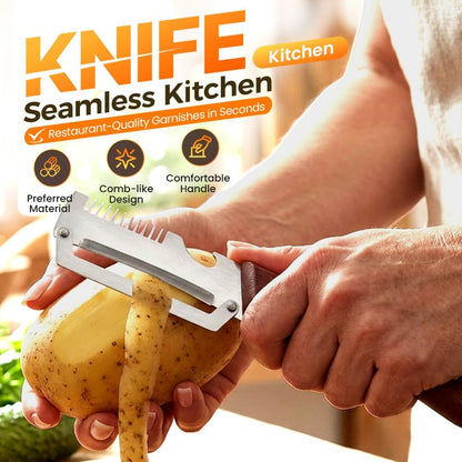 Premium Vegetable Peeler with a Twist: More Than Just a Peeler