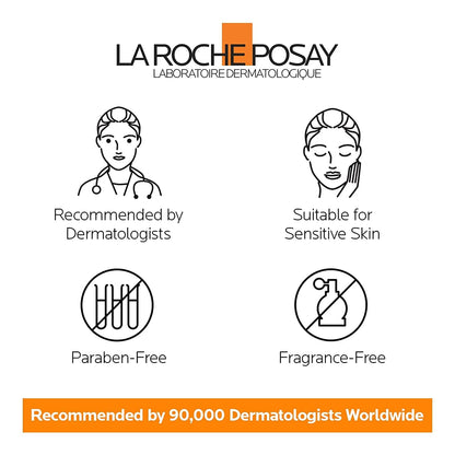 La Roche Posay Anthelios Ultra Fluid Face & Body Sunscreen SPF 50+, High UVA UVB Protection, Invisible Matte Finish, Water & Sweat Resistant, Fragrance Free, Recommended by Dermatologists