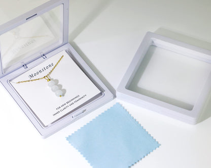 SmileBelle Schwarzer Turmalin Halsketten für Frauen, Schutz und Heilung Spirituelle Kristall Halsketten, Oktober Geburtsstein Halskette Schwarzer Turmalin Schmuck für Frauen Teenager Mädchen als Geburtstagsgeschenke