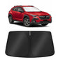 KUST Windshield Sun Shade for 2017-2026 Tesla Model Y/Model 3 Sunshade Accessories (Fit 2025-2026 Model Y Juniper / 2024 Model 3 Highland) Upgraded Foldable Sunshade, Blocks UV Rays Keep Car Cool