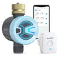 RAINPOINT WiFi Water Timer, Sprinkler Timer for Garden Hose, Smart Automatic Irrigation System with Brass Inlet for Yard, Lawn, APP Remote Control via 2.4Ghz WiFi and Bluetooth