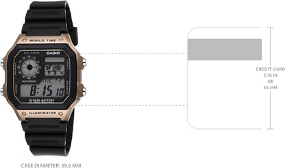 Casio Men's 10-Year Battery Japanese Quartz Watch