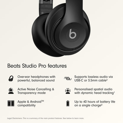 Beats Studio Pro Wireless Headphones: Sound You Can Rely On