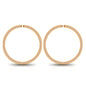 Small Gold or Sterling Silver Huggie Hoop Earrings for Women Cartilage Nose Helix Tragus