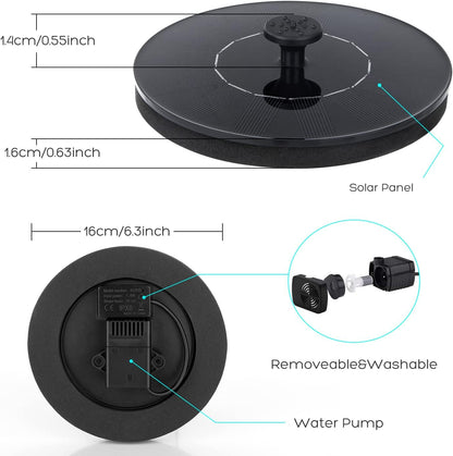 Mademax Solar Bird Bath Fountains: A Game-Changer for Garden Enthusiasts