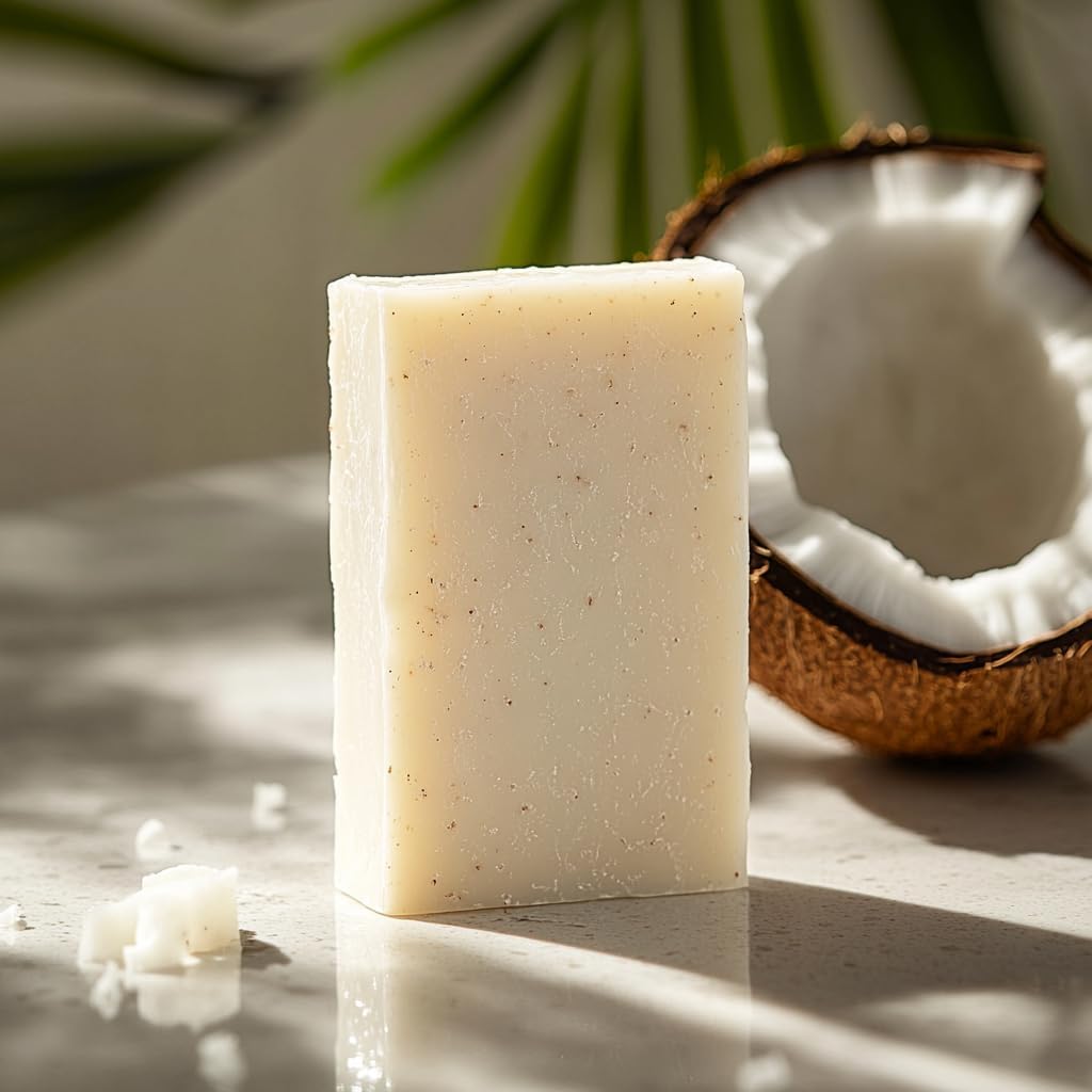 CRATE 61 ORGANICS Vegane Naturseife, handgemachte Seife mit hochwertigen ätherischen Ölen, kaltgepresst für Gesicht und Körper für Männer und Frauen, 3er-Pack (4 oz, Riegel) (Eucamint)