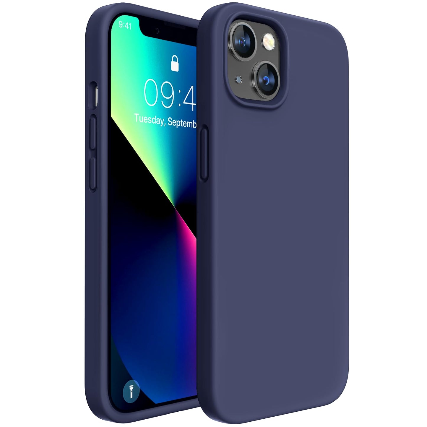 Miracase Magnetic for iPhone 17 Pro Case, Compatible with MagSafe, Integrated Silicone Camera Control Cover, 3.0mm Thicken Shockproof Drop Protection Phone Case for 17 Pro,Dark Blue