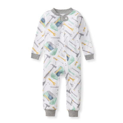 Burt's Bees Baby Unisex Footless Sleeper Pajama 100% Organic Cotton Snug-Fit 1-Piece Zip-Up Jumpsuit for Toddlers