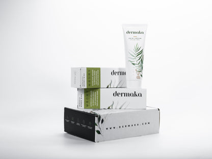 Dermaka Arnica Skin Care Cream (4 oz) – Moisturizing Botanical Cream with Arnica Montana, Bromelain, Vitamin A & E – Gentle Hydrating Cream for Face & Body, Sensitive Skin Friendly