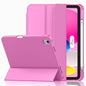 iMieet Case for iPad (A16)/iPad 10th Generation [11-Inch 2025/10.9 Inch 2022], Trifold Stand Smart Cover with Pencil Holder and Soft TPU Back, Supports Touch ID(Black)