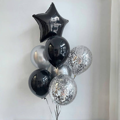Pastellrosa und lilafarbene Ballons, 12-Zoll-Metallic-Lila-Flieder-Pink-Konfetti-Ballon-Set für Mädchen, Frauen, Kpop, Schmetterling-Geburtstag, Babyparty, Brautparty, Hochzeit, Prinzessin, Disco, Musikparty-Dekorationen
