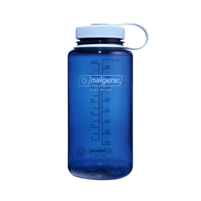 Nalgene 32 oz Wide Mouth Water Bottle | BPA-Free, Durable & Leak Proof, Lightweight Bottle for Hiking & Gym, Work & Travel