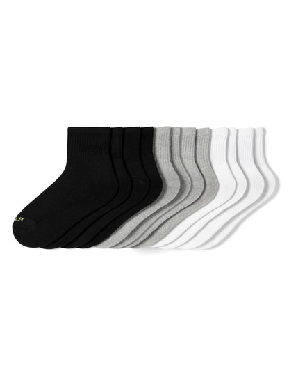 Hue Damen Mini-Crew-Socken, 6er-Pack, Weiß, Einheitsgröße