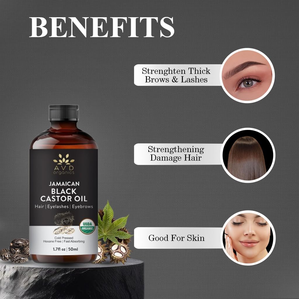 AVD Organics Rosmarinöl für Haarwachstum & Kopfhaut | Mit Biotin angereichert | Haarstärkend, pflegend und voluminös | Mit Jojoba- & Rizinusöl angereichert | GVO-frei 120ml