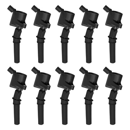 BDFHYK Ignition Coil Pack UF648 and Iridium Spark Plug 97390 Compatible with Jeep Grand Cherokee 2011-2015 Jeep Wrangler Dodge Charger Grand Caravan 2016 Chrysler 200 300 Jeep Coil Pack 3.6L Set of 6
