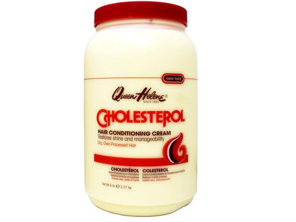 Queen Helene Cholesterol Hair Conditioning Cream, Deep Moisture Restores Shine & Manageability for Dry Over-Processed Hair, 5 lb