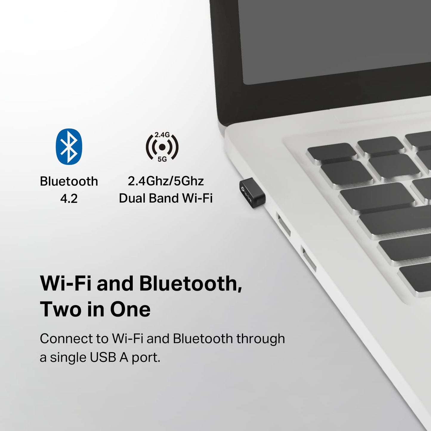 TP-Link 2-in-1 USB Bluetooth WiFi Adapter Archer TX10UB Nano | AX900 WiFi 6 BT 5.3 USB 2.0 Adapter for Desktop PC | Dual-Band WiFi Dongle | OFDMA, MU-MIMO, WPA3 | Travel Size | Supports Windows 11,10