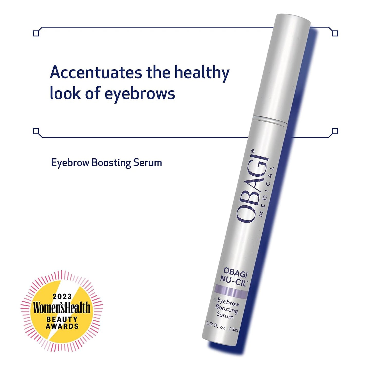 Obagi Medical Eyebrow Serum & Eye Cream Duo with Nu-Cil Eyebrow Serum & Daily Hydro Drops Eye Gel Cream – Boost Brow Growth & Reduce the Appearance of Dark Circles & Puffiness