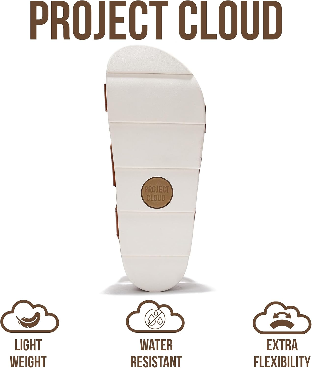Step into Comfort: Project Cloud Platform Sandals for Women