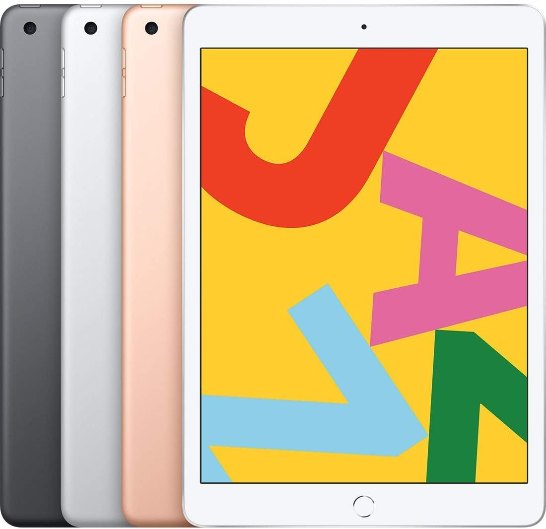 Apple 2019 iPad (10.2-inch, Wi-Fi, 32GB) - Space Gray (Renewed Premium)