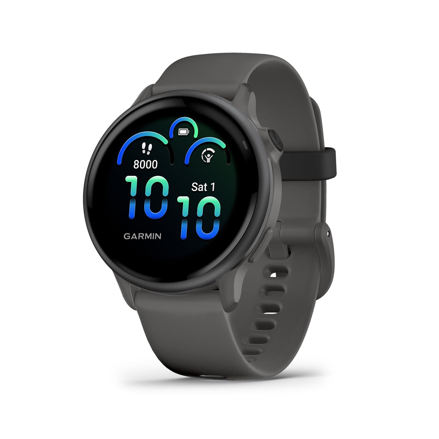 Garmin vívoactive® 6, Health and Fitness GPS Smartwatch, AMOLED Display, Up to 11 Days of Battery, Slate with Black Band