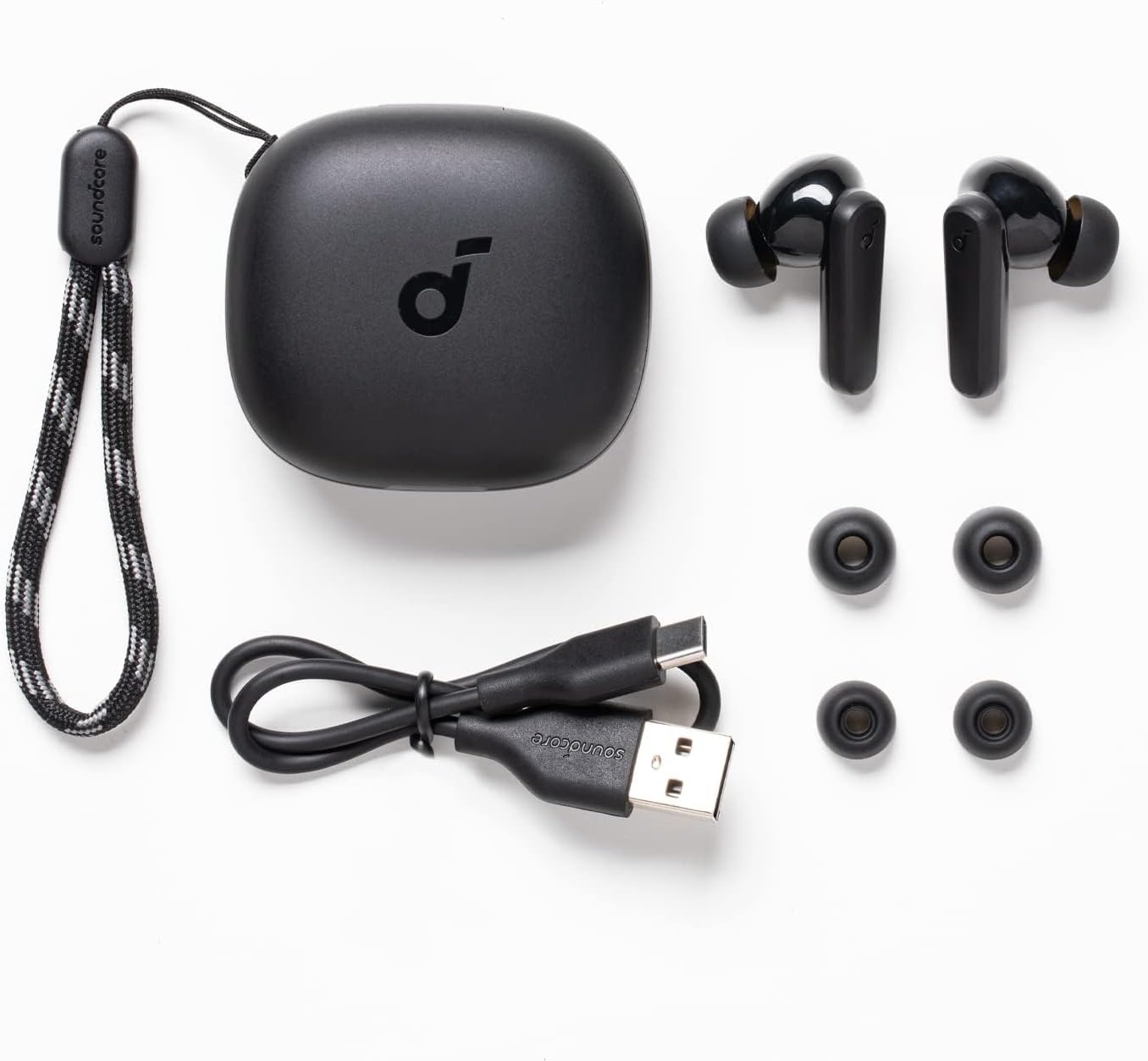 soundcore by Anker P20i True Wireless Earbuds, 10mm Drivers with Big Bass, Bluetooth 5.3, 30H Long Playtime, IPX5 Water-Resistant, 2 Mics for AI Clear Calls, 22 Preset EQs, Customization via App