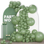 PartyWoo White Balloons 140 pcs Different Sizes of 18 12 10 5 Inch White Balloons Arch Kit Garland for Wedding Baby Shower Birthday Bridal Shower Graduation Engagement Party Decorations White-Y13