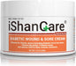 iShanCare® Diabetic Wound Ulcer Cream - First Aid Healing Ointment, Natural Protective Ointment for Leg & Foot Ulcers, Venous Ulcers, Bed Sores, Pressure Sores and Septic Wounds