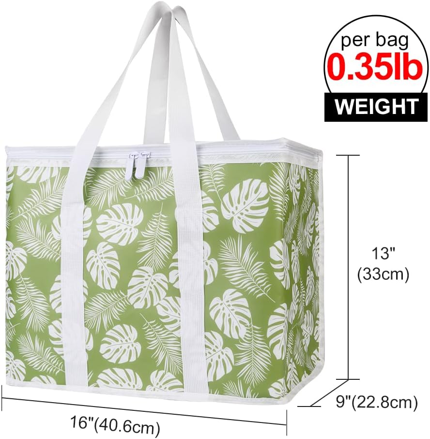 Bodaon Isolierte Essensliefertasche - Warm- & Kalthaltetransporttasche, Catering/Doordash Pizzawärmer, Einkaufstasche, Kühltasche für Partys (Schwarz-Rot, 1 St.), Ideal für den Transport warmer Speisen
