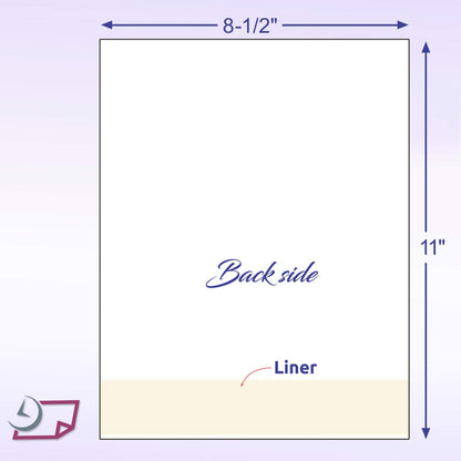 NextDayLabels - Integrated Laser Form with Label Combination (2x1 | 4 Labels | 500 Pack)