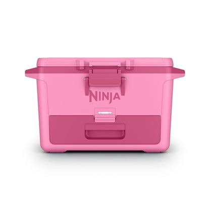 Ninja FrostVault 50qt Hard Cooler with Dry Zone | Integrated Fridge-Temp Dry Storage Drawer | Premium Heavy-Duty Insulated Cooler | Keeps Ice Cold for Days | Spanish Moss | FB151GN1