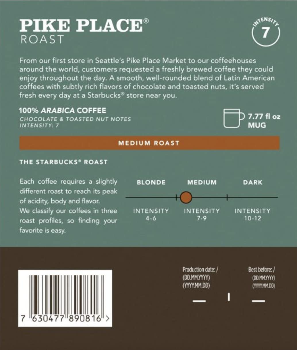 Starbucks By Nespresso Kaffeekapseln Single Origin Columbia, Medium, 8 Kaffeekapseln