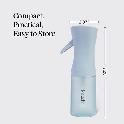 Kitsch Sprühflasche für Haare – Kontinuierlicher Wasserzerstäuber mit ultrafeinem Sprühnebel für Hairstyling, Barbiere, Salons, Reinigung, Pflanzen, vielseitige Sprühflaschen – Aus recyceltem Kunststoff – Terrakotta, 150 ml