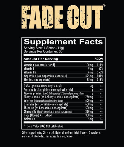 Redcon1 Fade Out